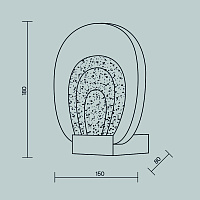 Maytoni Modern Biology Настенный светильник (бра) цвет: латунь MOD367WL-L3BSK