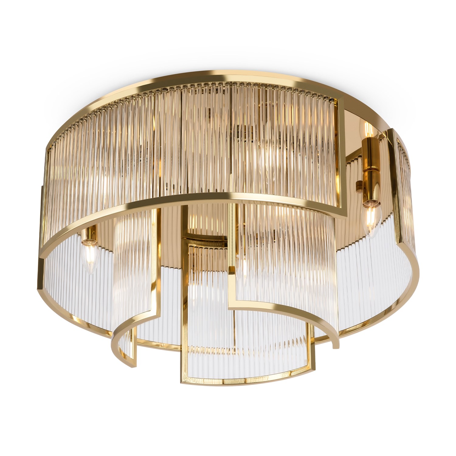 Maytoni Modern Frame Потолочный светильник цвет: золото MOD174CL-09G