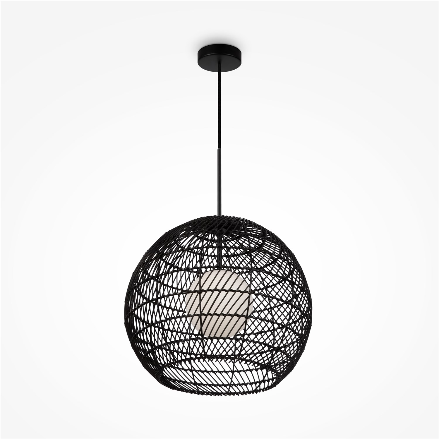 Maytoni Modern Cane Подвесной светильник цвет: черный MOD204PL-01B