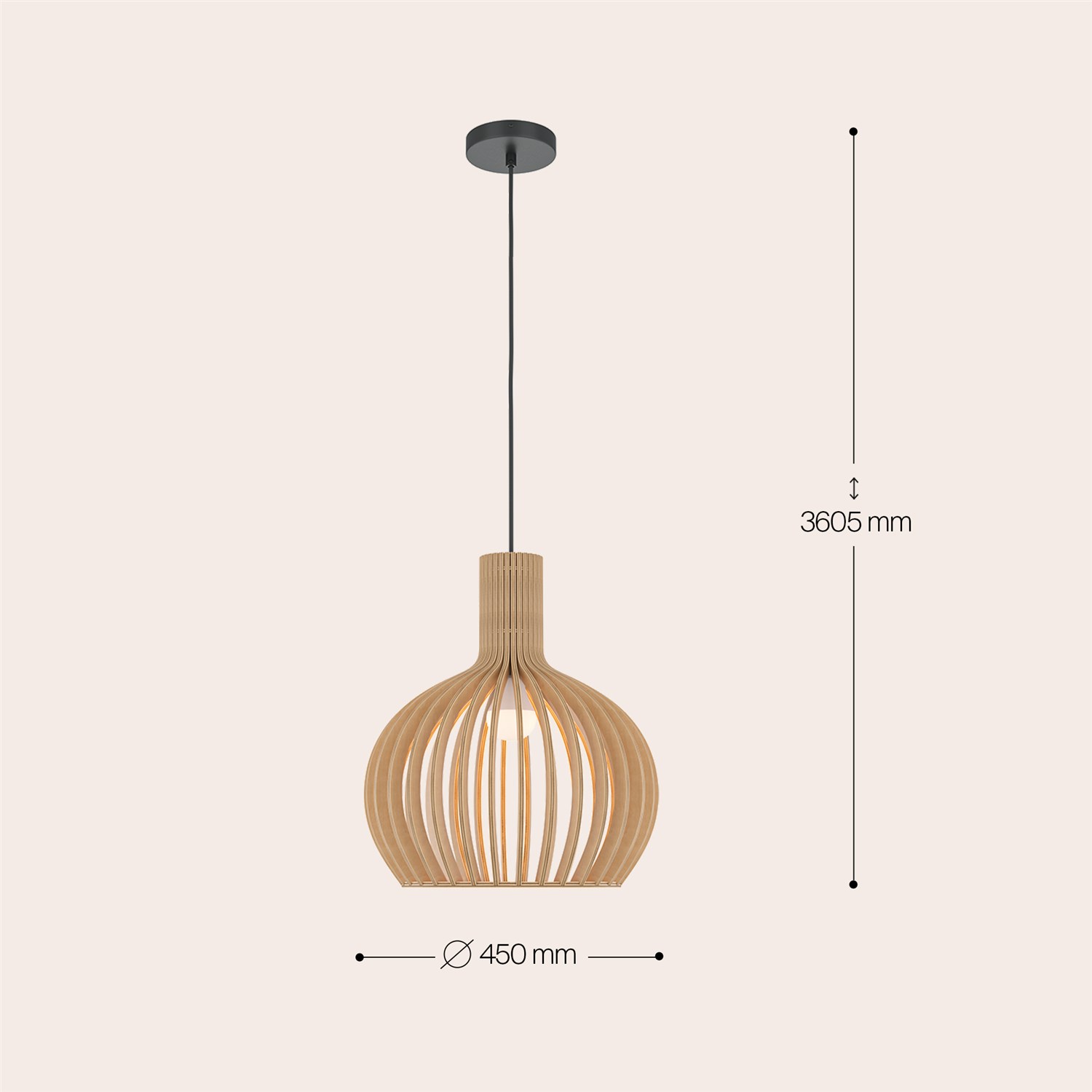 Maytoni Modern Roots Подвесной светильник цвет: черный MOD194PL-01W1