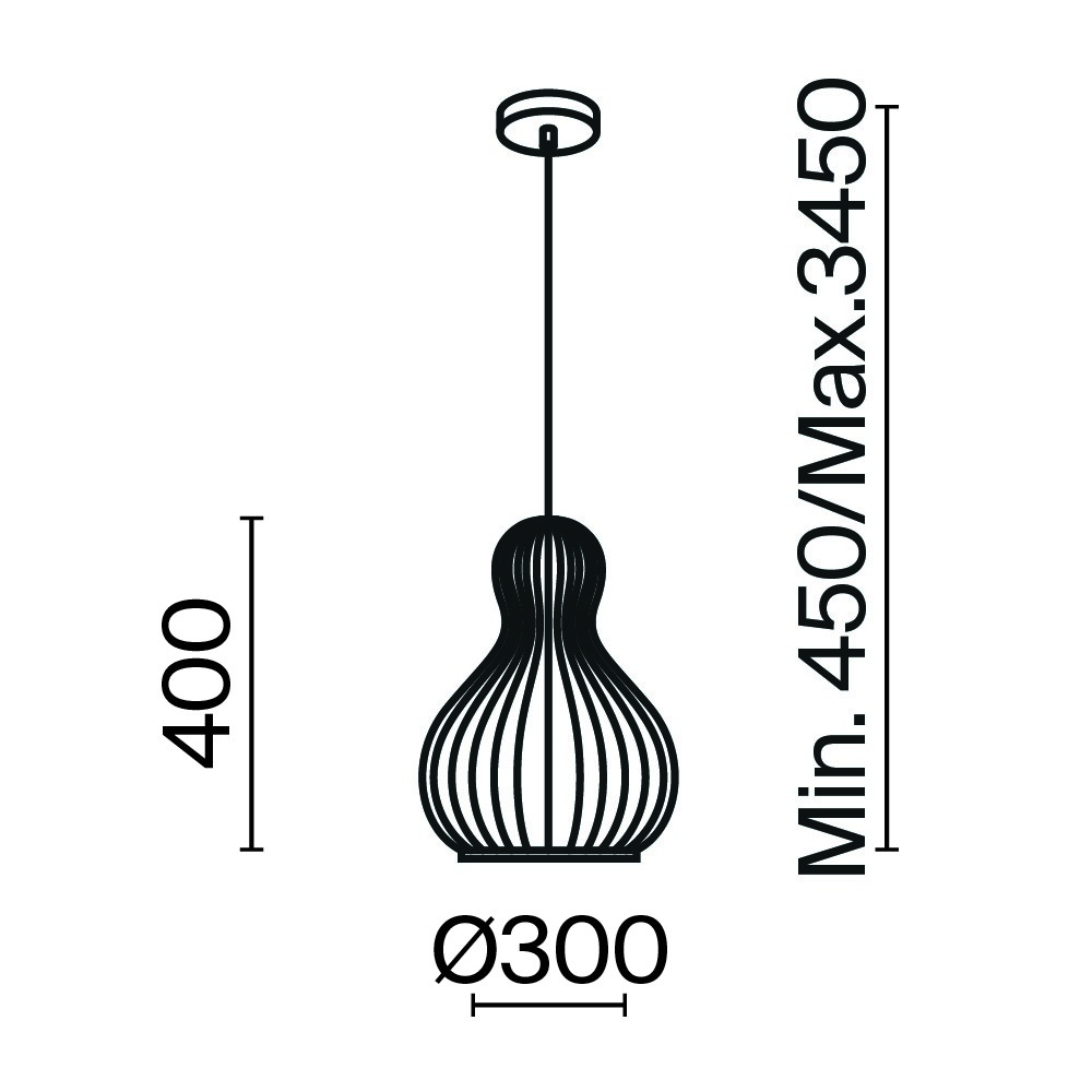 Maytoni Modern Roots Подвесной светильник цвет: черный MOD192PL-01W1