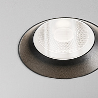 Maytoni Technical Flint Встраиваемый светильник цвет: черный DL101-GU10-TRS-B