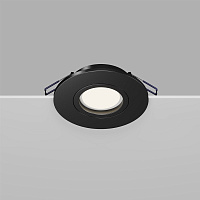 Maytoni Technical Wink Встраиваемый светильник цвет: черный DL061-GU10-B