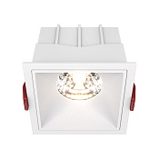 Maytoni Technical Alfa LED Встраиваемый светильник цвет: белый DL043-01-15W3K-SQ-W