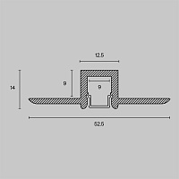 Maytoni Led Strip Профиль ALM-5313A-S-2M