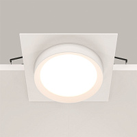 Maytoni Technical Hoop Встраиваемый светильник цвет: белый DL086-GX53-SQ-W