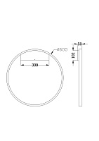 Maytoni Modern Rim Настенный светильник (бра) цвет: белый MOD058WL-L35W4K