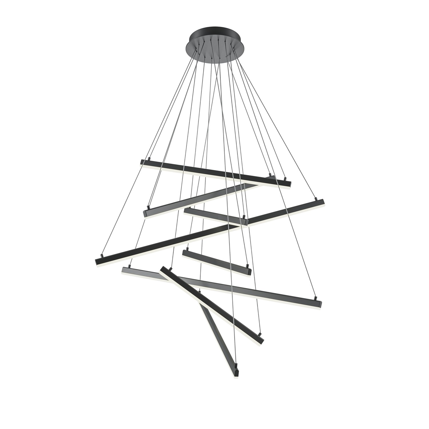 Maytoni Modern Line Подвесной светильник цвет: черный MOD016PL-L96BK