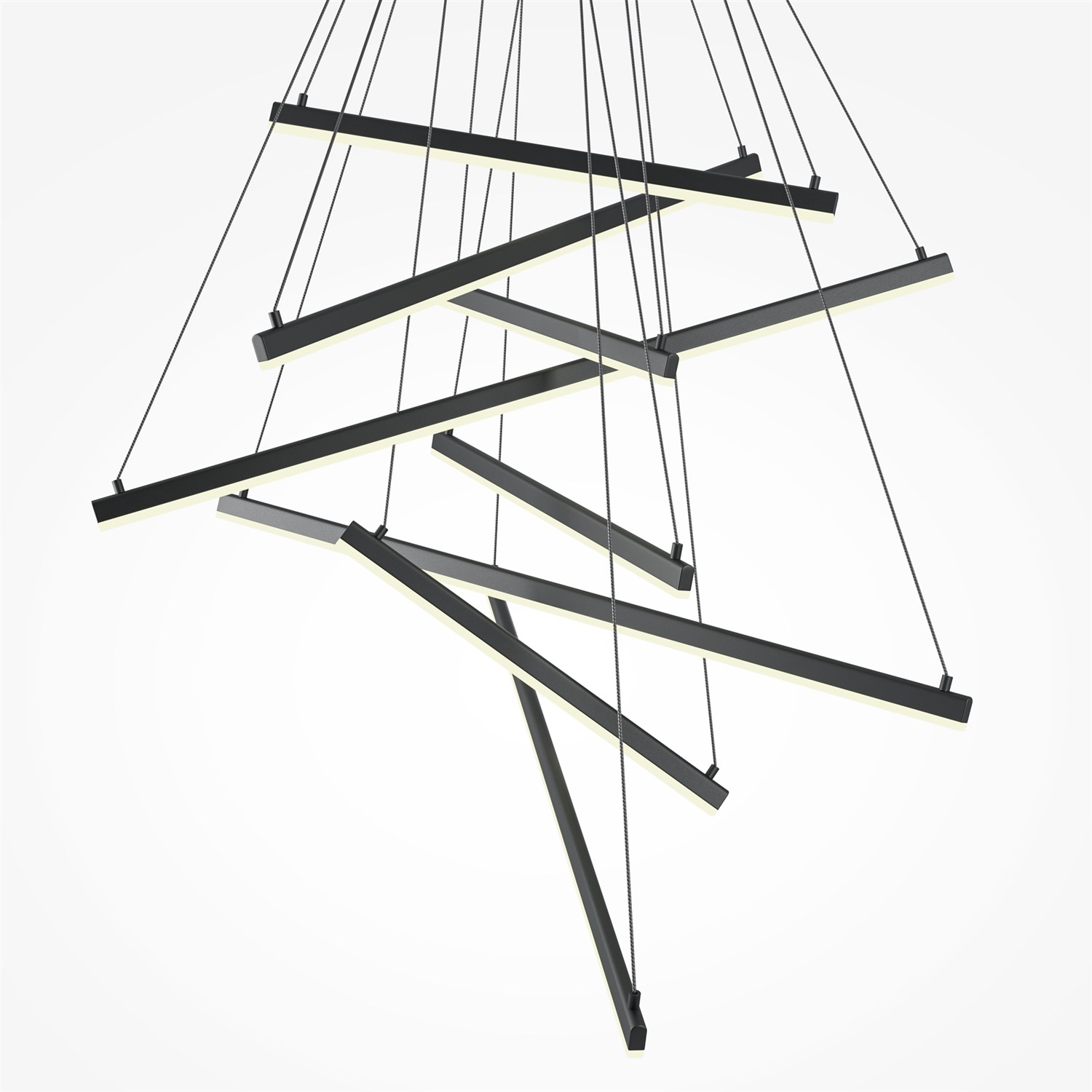 Maytoni Modern Line Подвесной светильник цвет: черный MOD016PL-L96BK