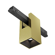 Maytoni Technical Alfa Трековый светильник цвет: латунь TR121-4-7W-DS-BS