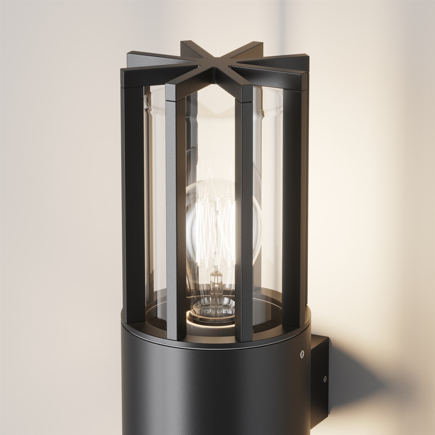Maytoni Outdoor Barrel Настенный светильник (бра) цвет: графит O453WL-02GF