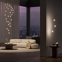 Maytoni Modern Sapphire Подвесной светильник цвет: латунь MOD293PL-L140BS3K