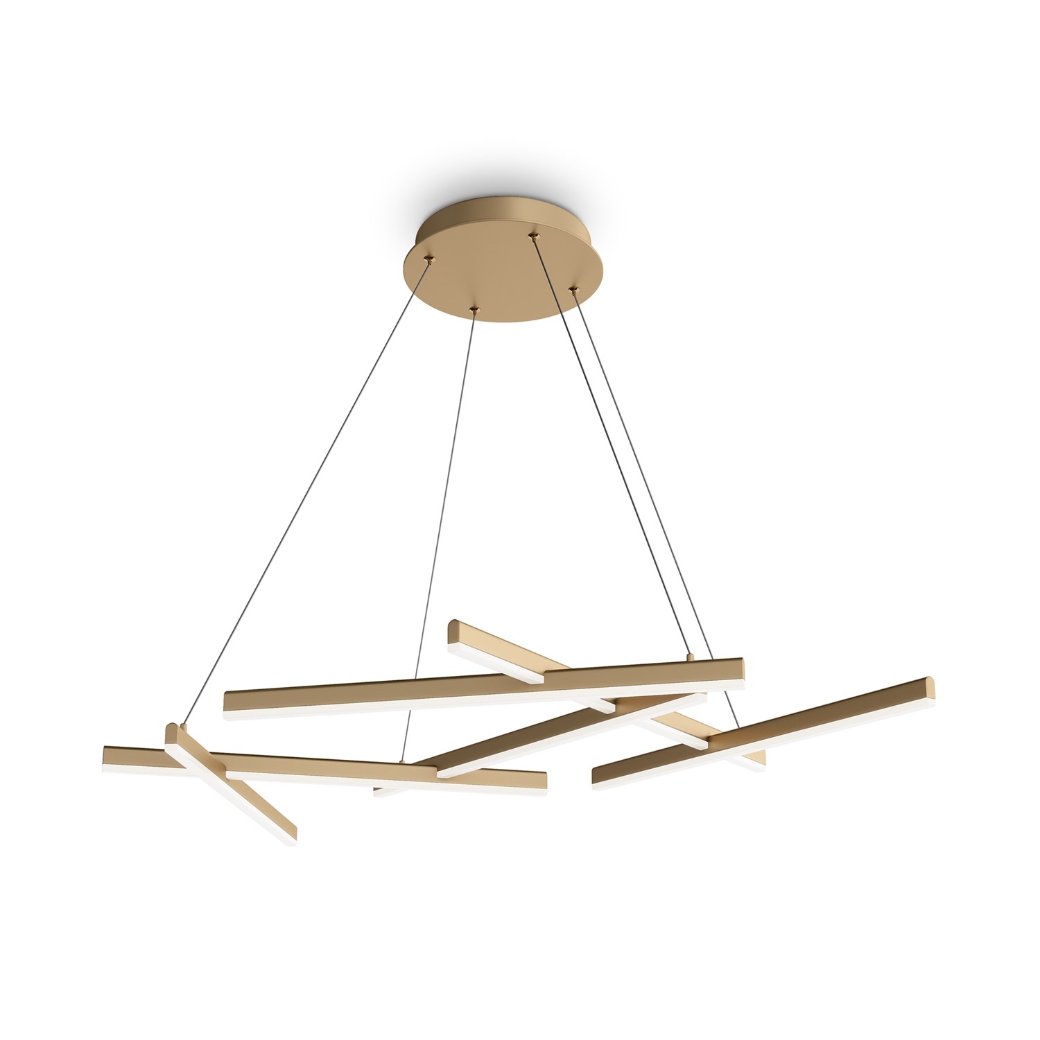 Maytoni Modern Line Подвесной светильник цвет: золото MOD016PL-L80GK