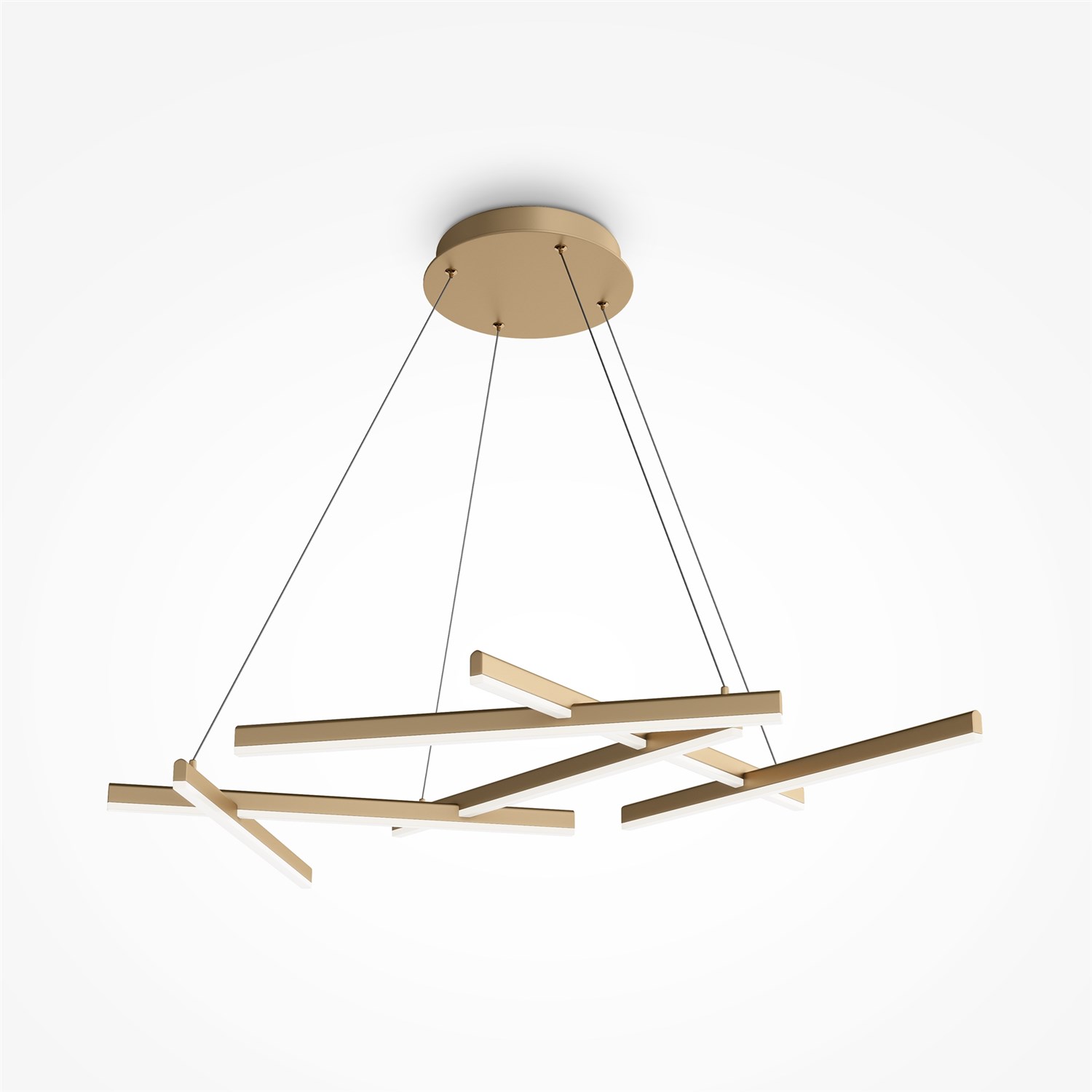 Maytoni Modern Line Подвесной светильник цвет: золото MOD016PL-L80GK
