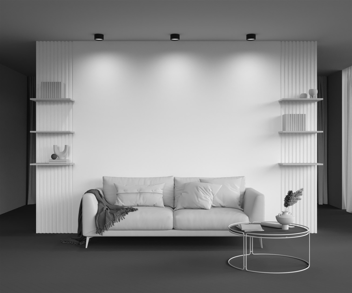 Maytoni Technical Glare Потолочный светильник цвет: черный C091CL-12W4K-B