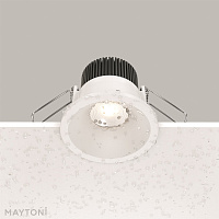 Maytoni Technical Zoom Встраиваемый светильник цвет: белый DL034-01-06W4K-W