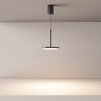 Maytoni Technical Plato Подвесной светильник цвет: черный P076PL-L12W3K-B