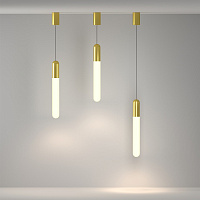 Maytoni Technical Mist Подвесной светильник цвет: латунь P101PL-L500-12W3K-BS