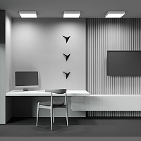 Maytoni Technical Zon Потолочный светильник цвет: белый C032CL-45W4K-SQ-W