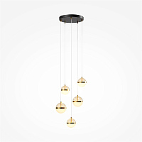 Maytoni Modern Area Подвесной светильник цвет: черный и латунь MOD295PL-L60BBS3K