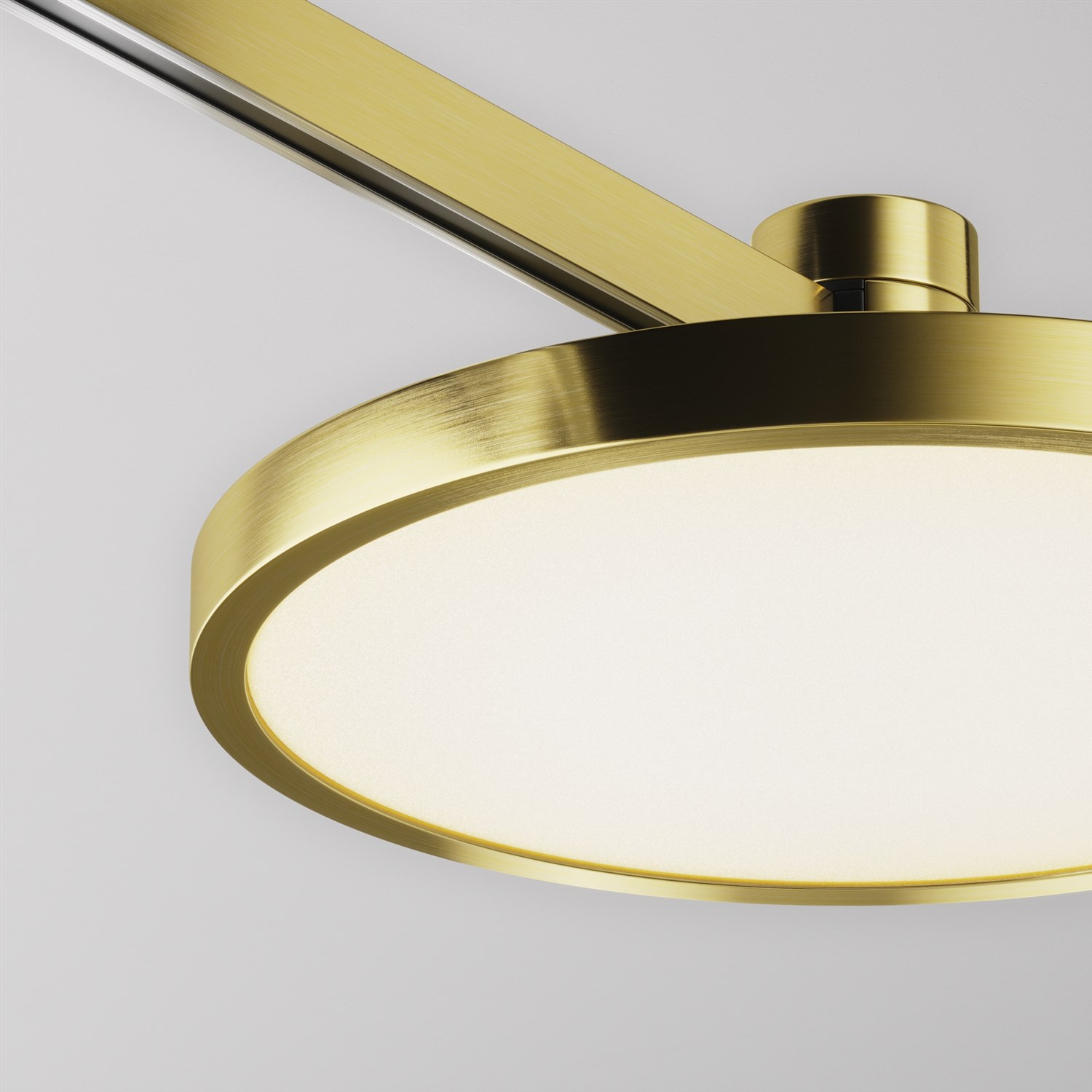 Maytoni Technical Plato Трековый светильник цвет: латунь TR153-1-10W3K-BS