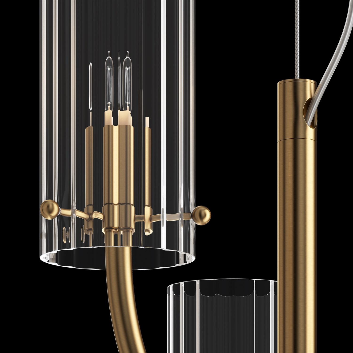 Maytoni Classic Arco Подвесной светильник цвет: латунь MOD223PL-03BS