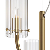 Maytoni Classic Arco Подвесной светильник цвет: латунь MOD223PL-03BS
