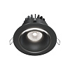 Maytoni Technical Yin Встраиваемый светильник цвет: черный DL031-L12W4K-B