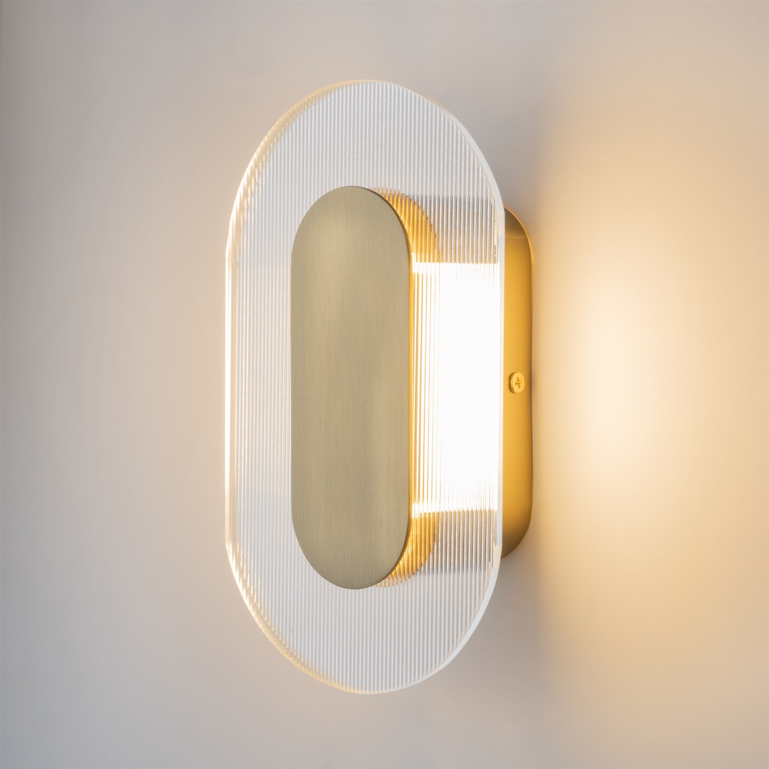Maytoni Modern Ply Настенный светильник (бра) цвет: латунь MOD355WL-L6BS3K