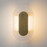 Maytoni Modern Ply Настенный светильник (бра) цвет: латунь MOD355WL-L6BS3K