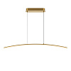 Maytoni Modern Curve Подвесной светильник цвет: латунь MOD243PL-L18BSK
