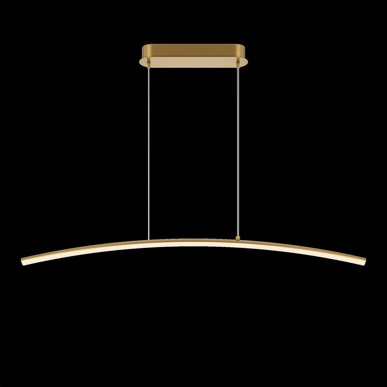 Maytoni Modern Curve Подвесной светильник цвет: латунь MOD243PL-L18BSK