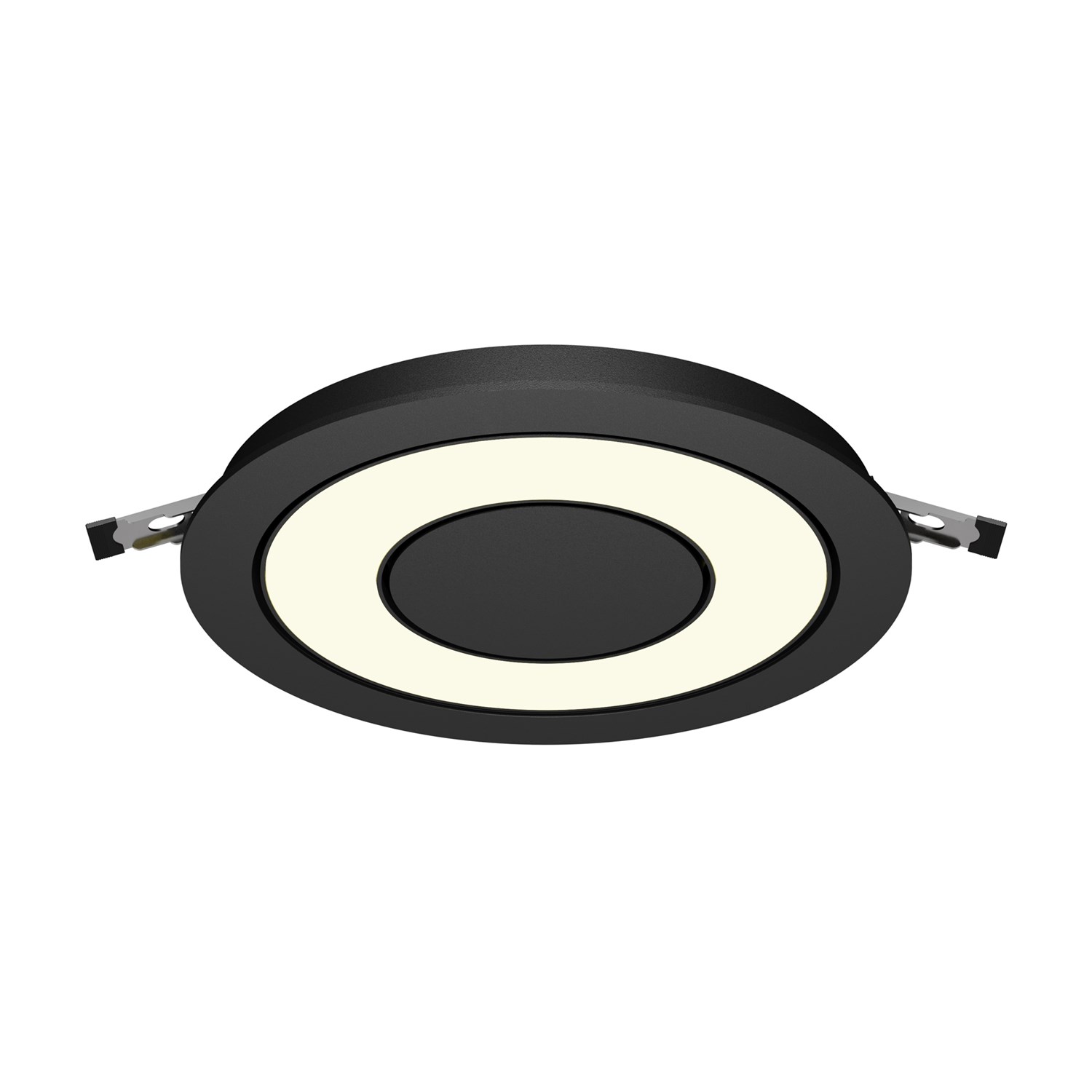 Maytoni Technical Vector Встраиваемый светильник цвет: черный DL102-12W3K-B