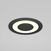 Maytoni Technical Vector Встраиваемый светильник цвет: черный DL102-12W3K-B
