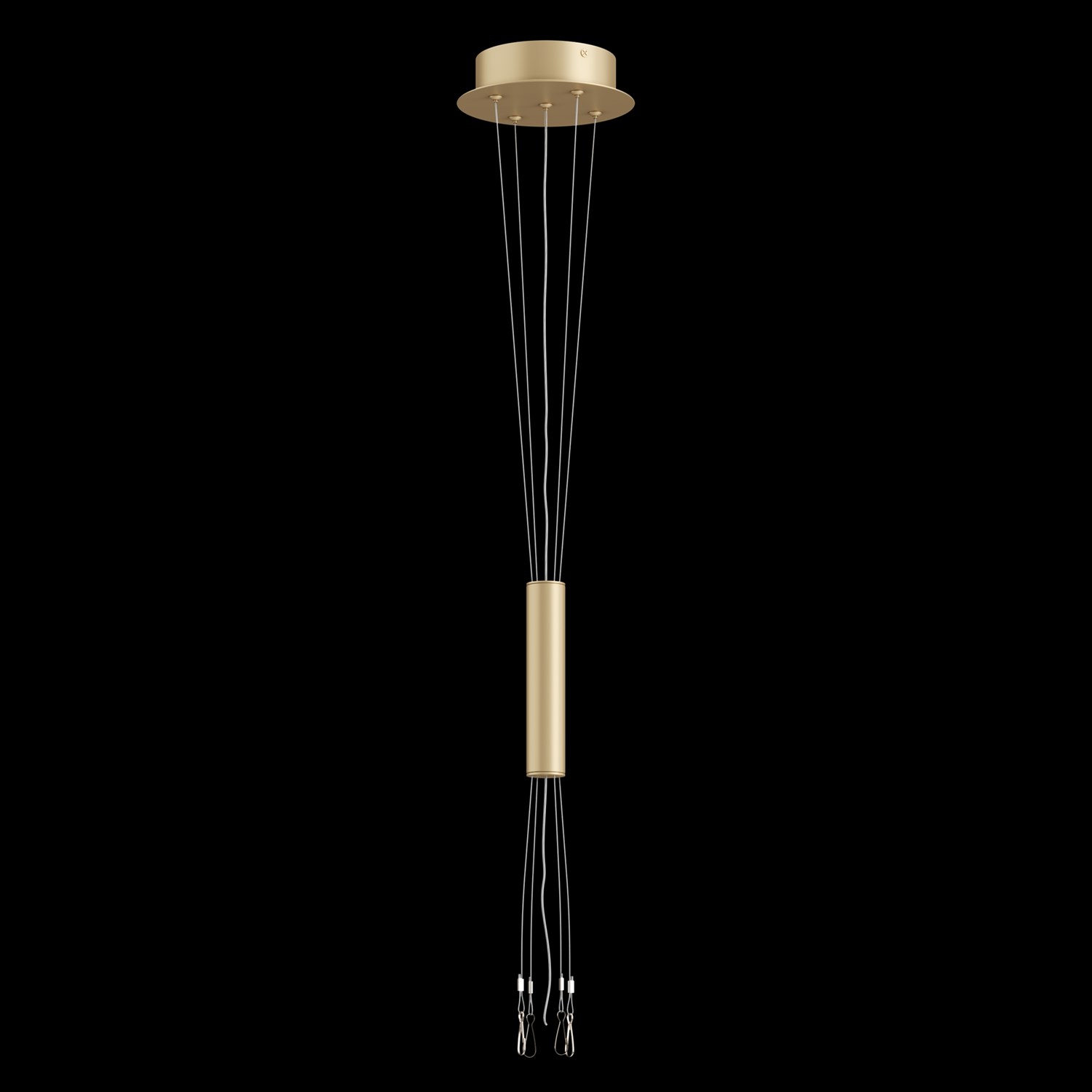 Maytoni Technical Zon Универсальное крепление цвет: матовое золото C032C-04-MG