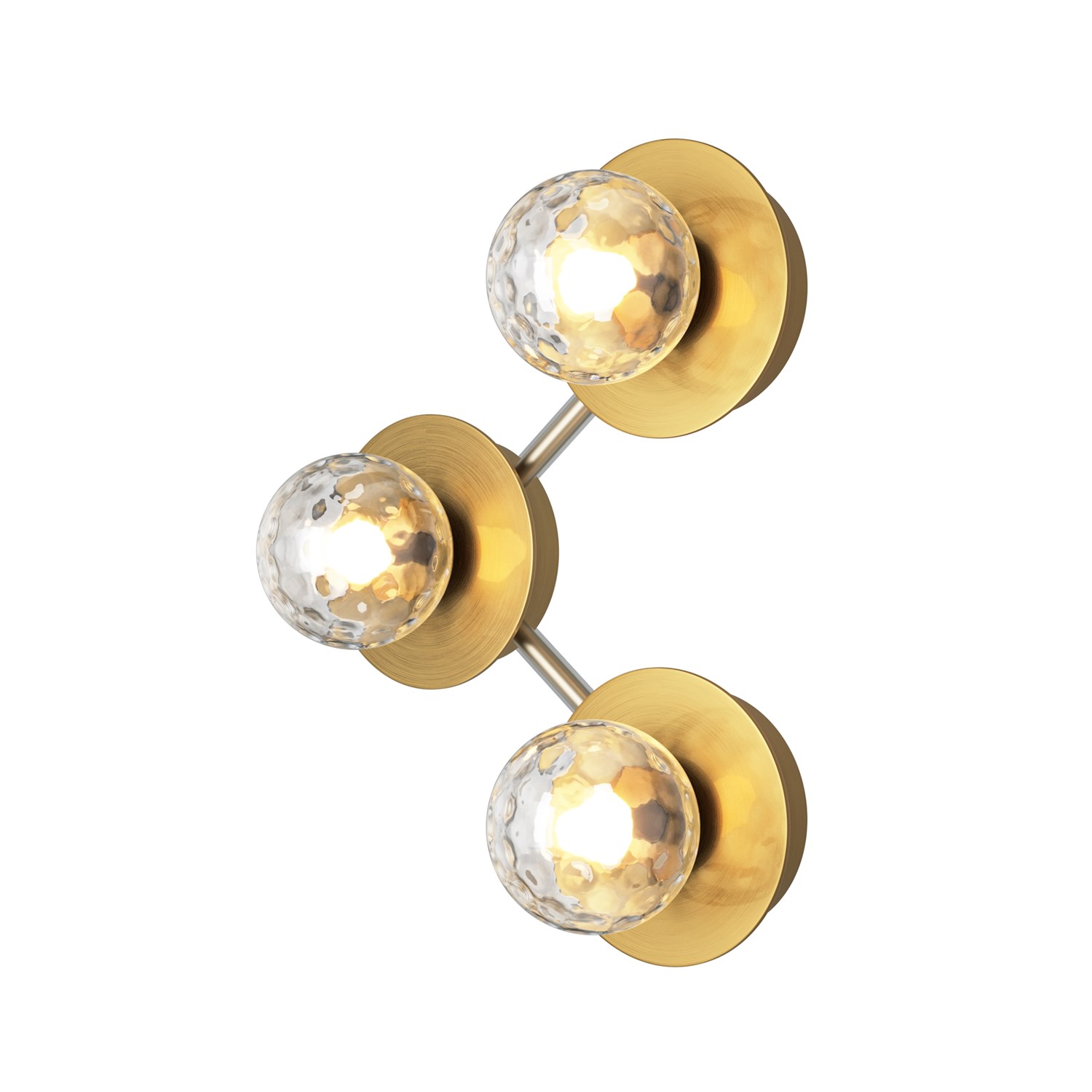 Maytoni Modern Ambre Настенный светильник (бра) цвет: латунь MOD331WL-L6BS3K