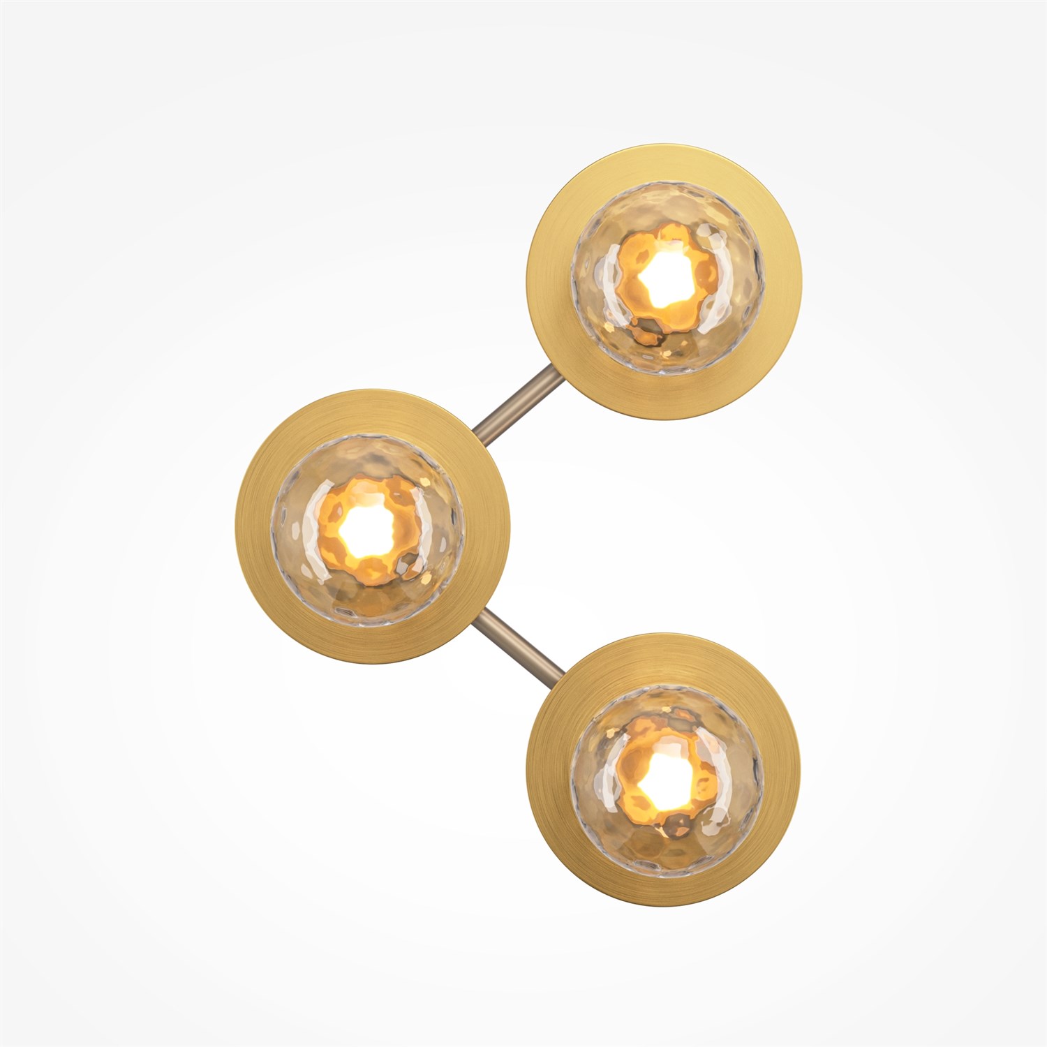 Maytoni Modern Ambre Настенный светильник (бра) цвет: латунь MOD331WL-L6BS3K