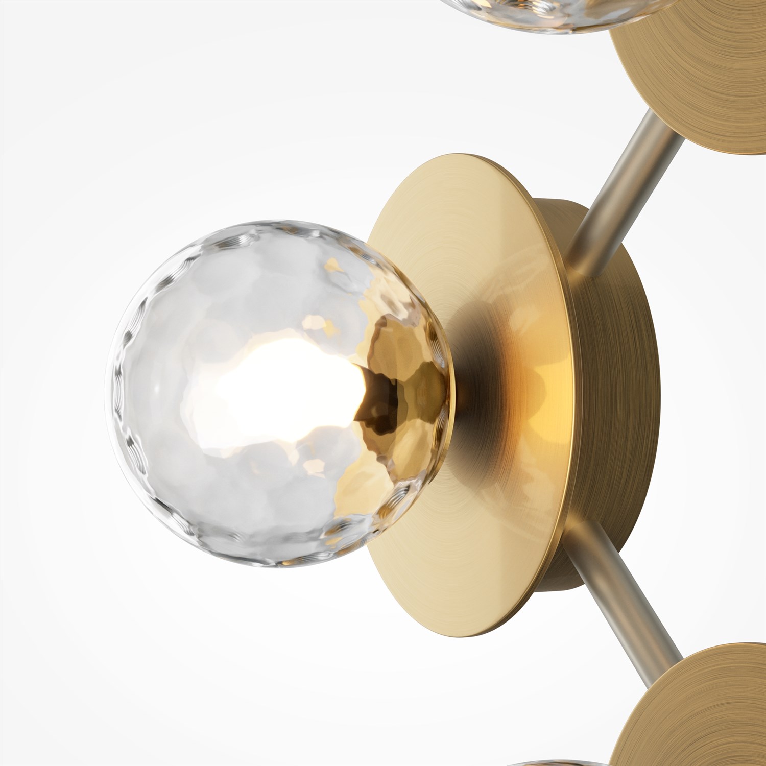 Maytoni Modern Ambre Настенный светильник (бра) цвет: латунь MOD331WL-L6BS3K