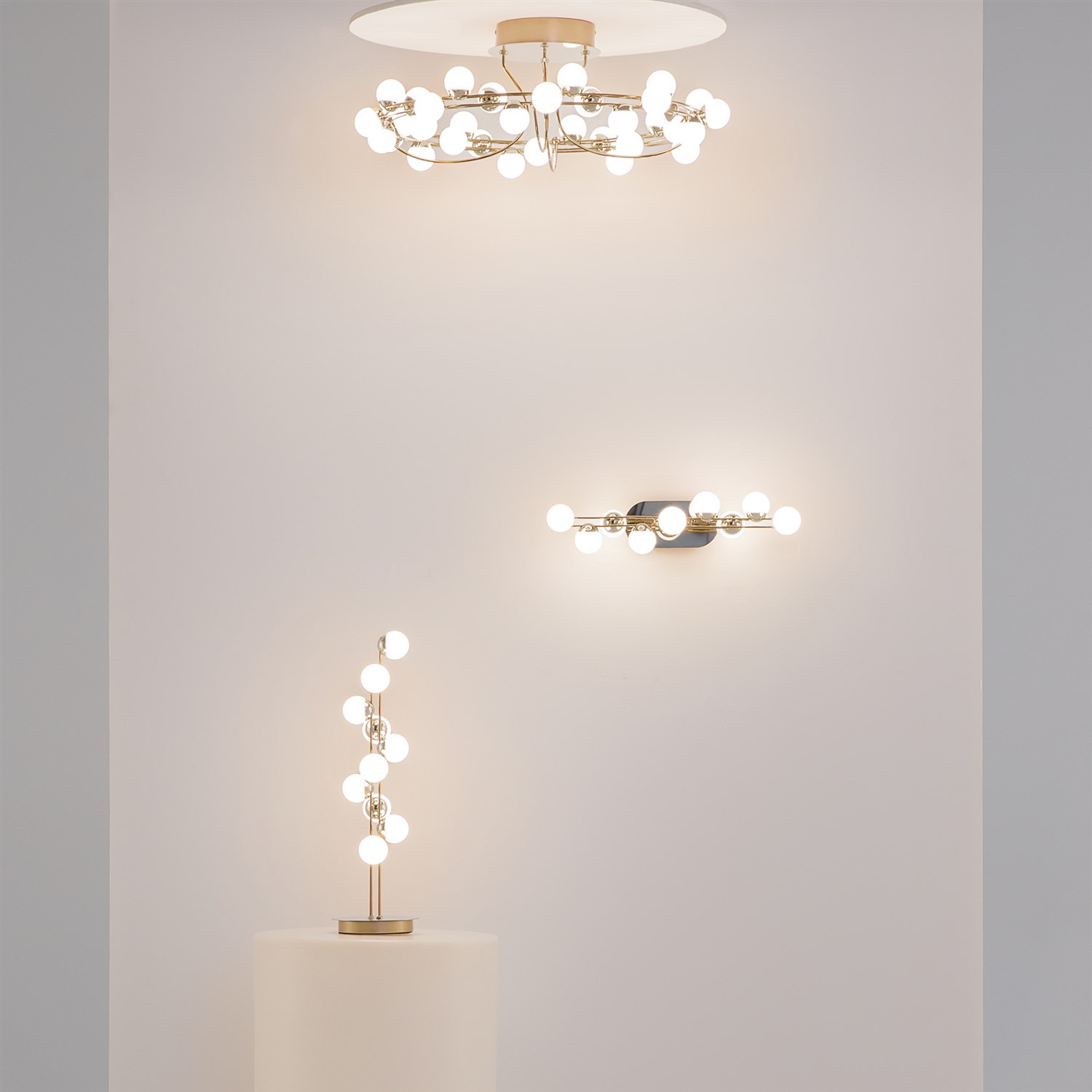 Maytoni Modern Tessara Потолочный светильник цвет: золото MOD081CL-L36G3K