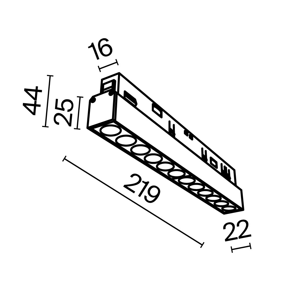 Maytoni Technical Points Трековый светильник цвет: белый TR031-2-12W3K-W
