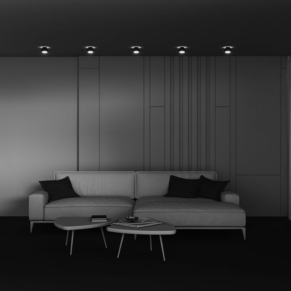 Maytoni Technical Space Потолочный светильник цвет: черный C092CL-GX53-B