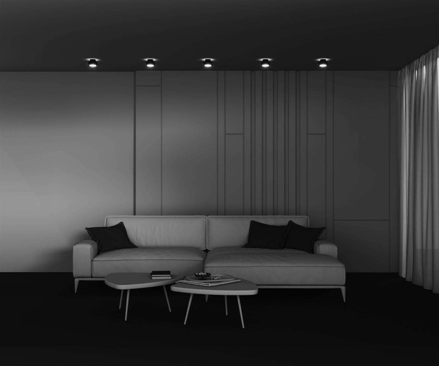 Maytoni Technical Space Потолочный светильник цвет: черный C092CL-GX53-B