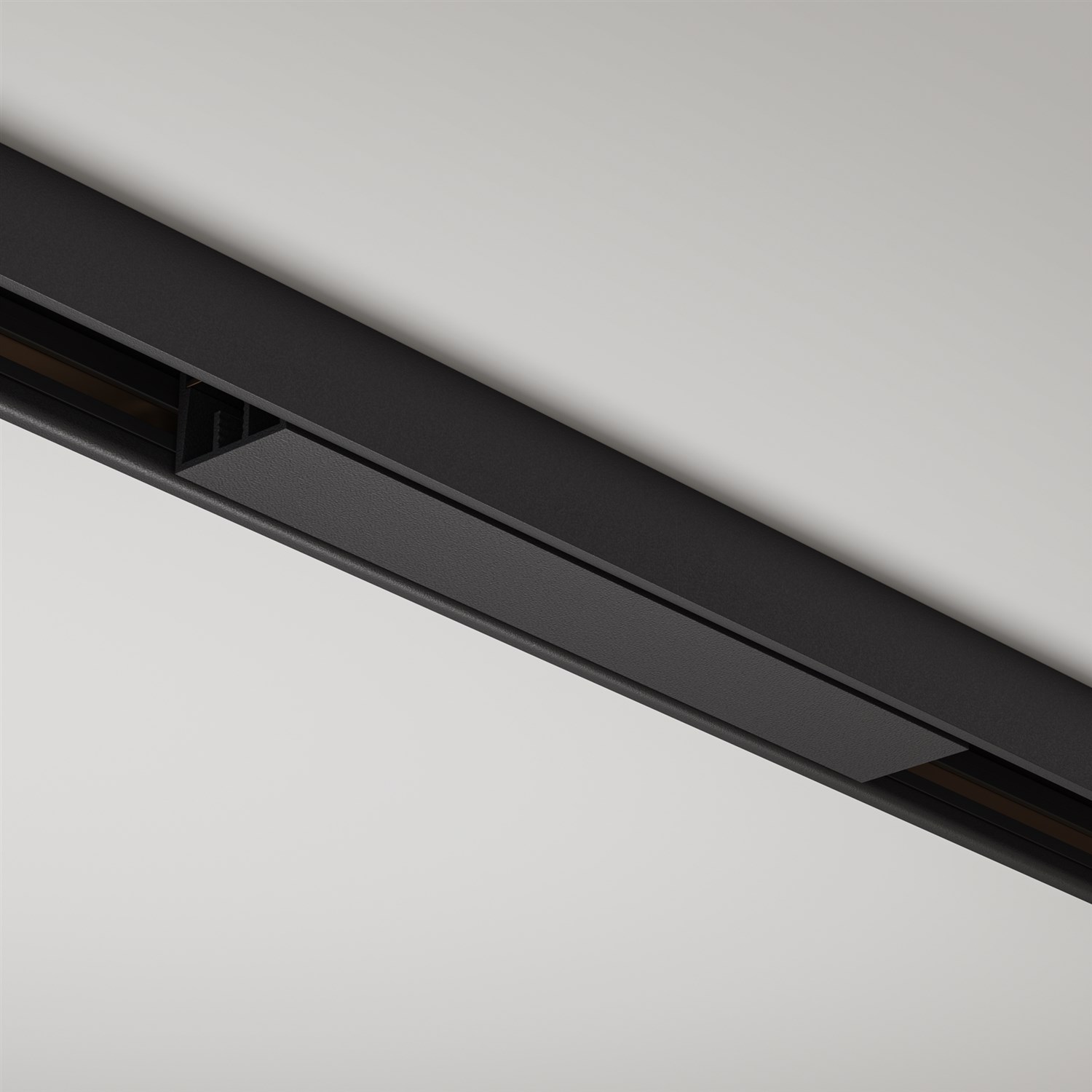 Maytoni Technical Коннектор питания прямой Basity, черный TRA172IPC-1B