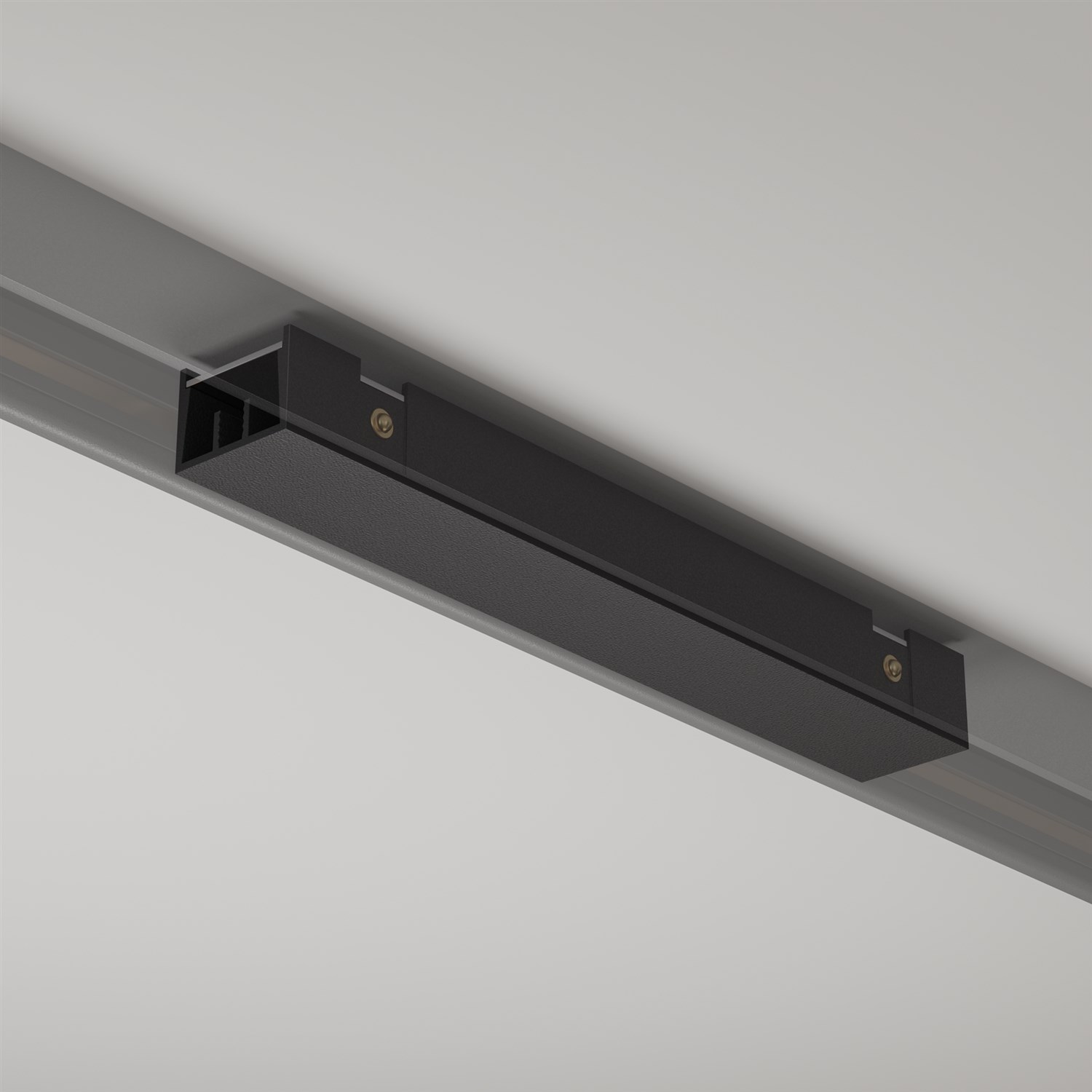 Maytoni Technical Коннектор питания прямой Basity, черный TRA172IPC-1B