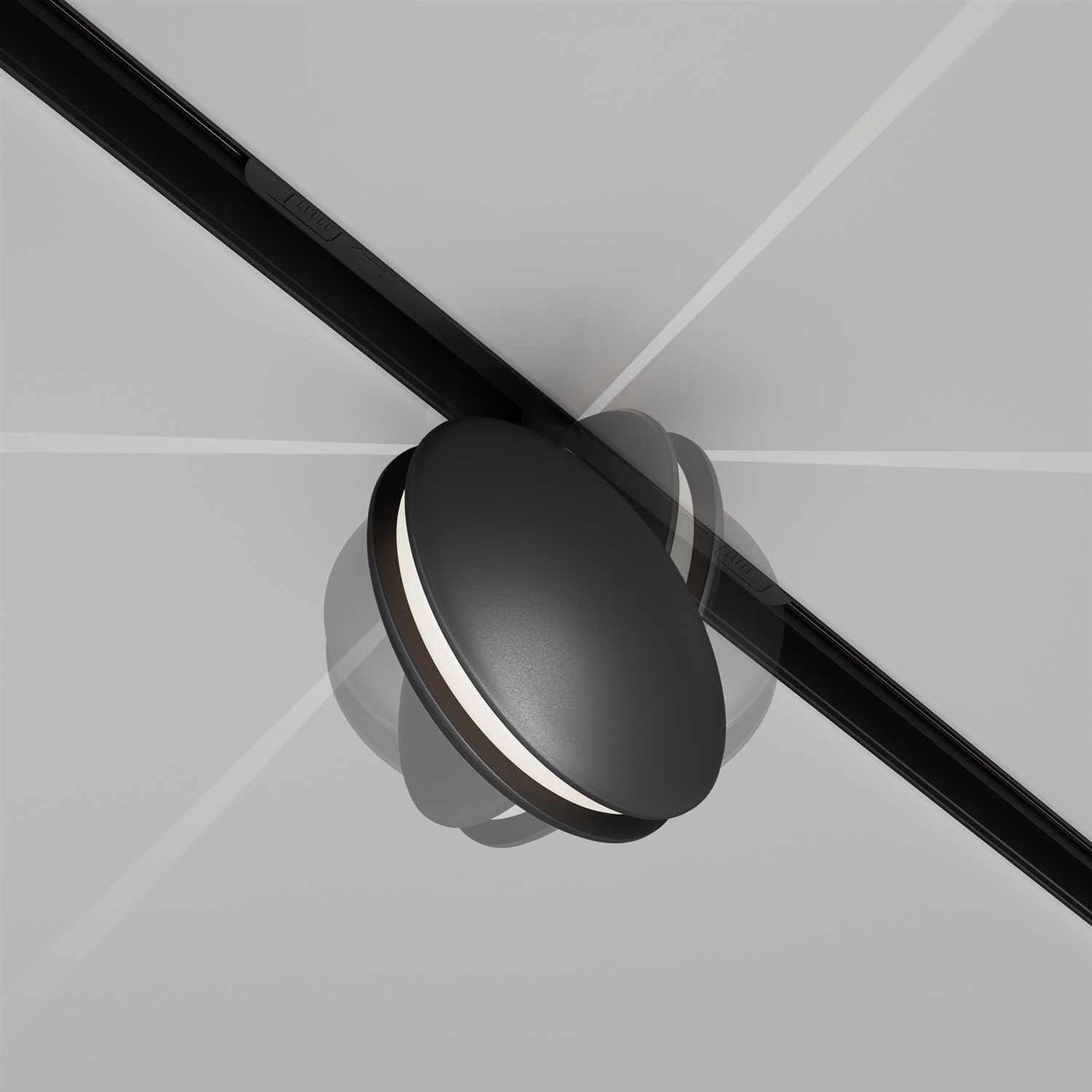 Maytoni Technical Outline Трековый светильник цвет: черный TR090-2-6W4K-B