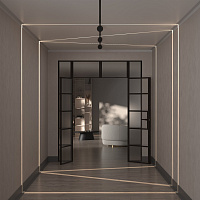 Maytoni Technical Outline Трековый светильник цвет: черный TR090-2-6W4K-B