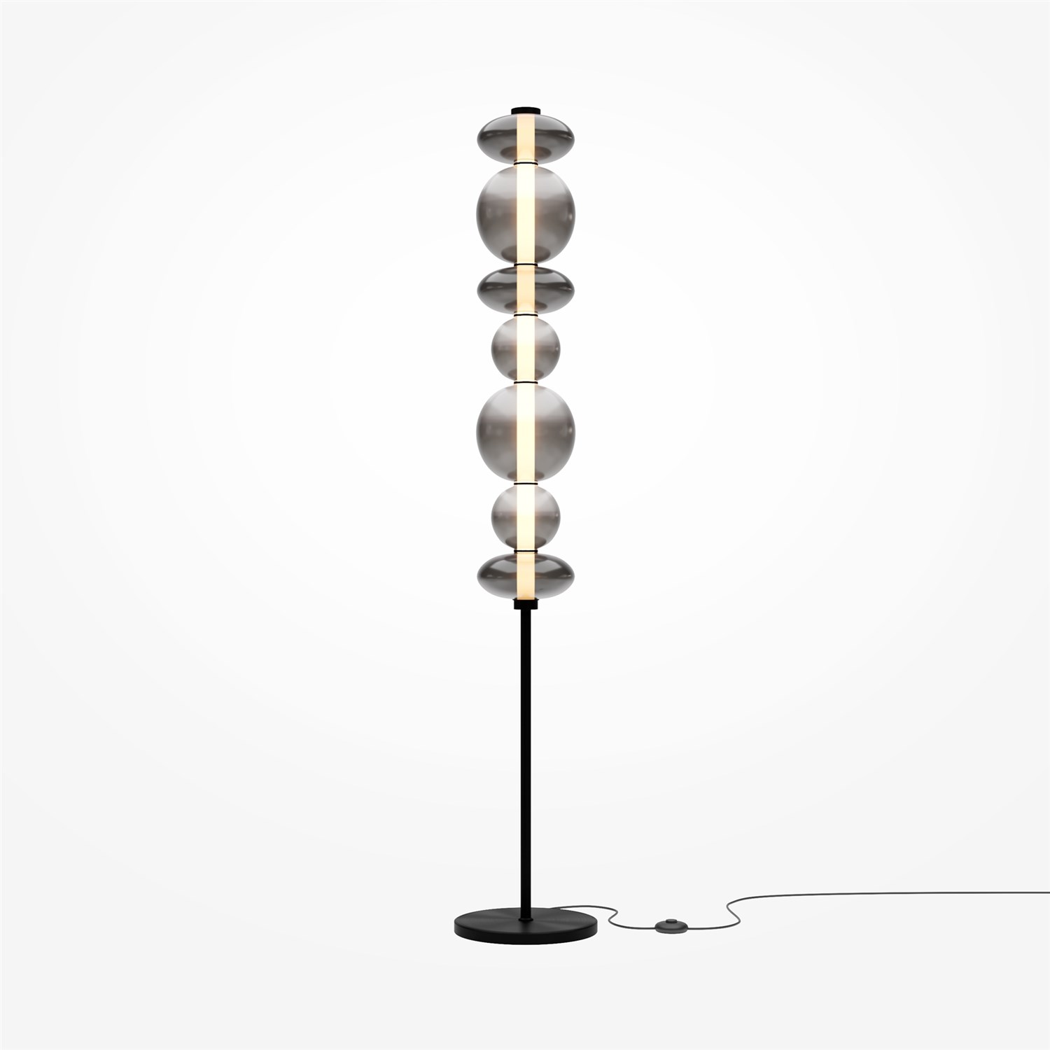 Maytoni Modern Futuro Напольный светильник (торшер) цвет: черный MOD307FL-L40B3K