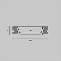 Maytoni Led Strip Профиль ALM002S-2M
