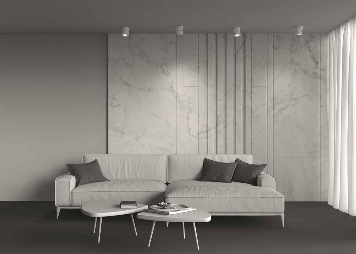 Maytoni Technical Yin Потолочный светильник цвет: белый C084CL-15W3K-W