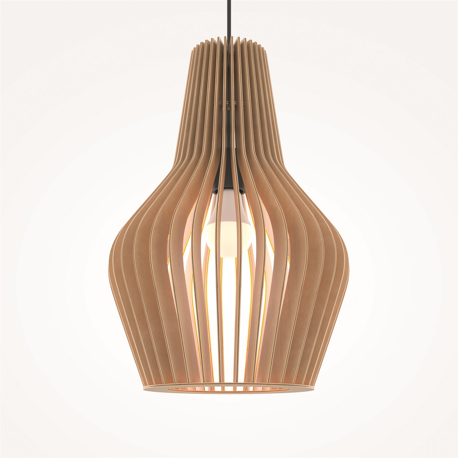 Maytoni Modern Roots Подвесной светильник цвет: черный MOD191PL-01W1